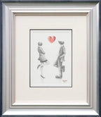 Let's Talk About Love - Original Sketch by artist David Renshaw - Wyecliffe Galleries
