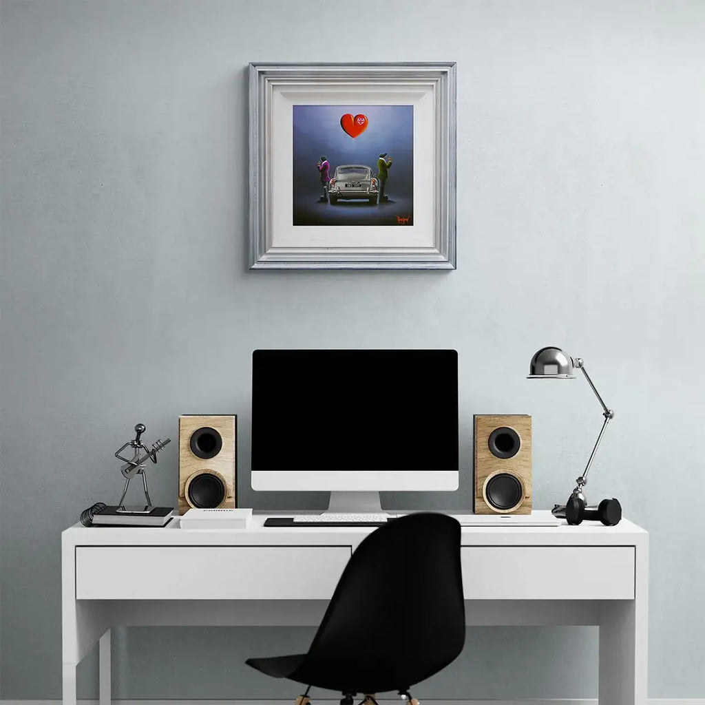 Licence To Love - Original - SOLD by artist David Renshaw - Wyecliffe Galleries