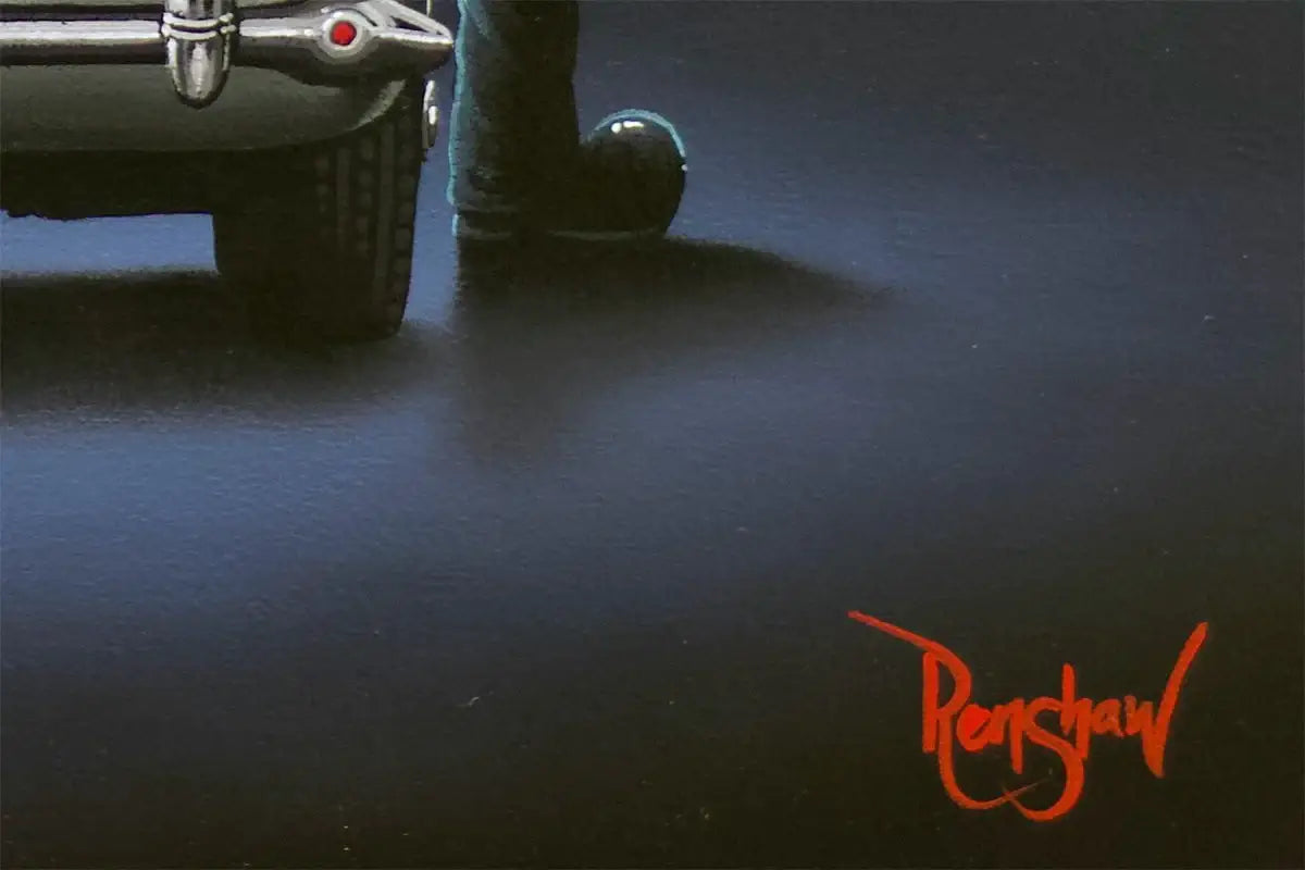 Licence To Love - Original - SOLD by artist David Renshaw - Wyecliffe Galleries