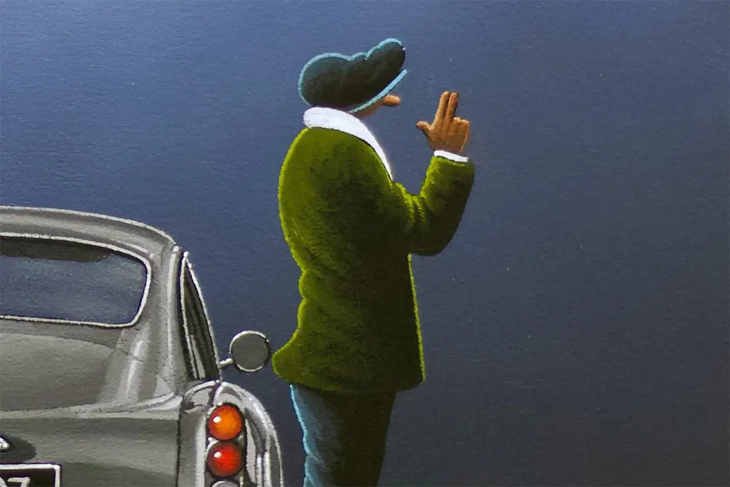 Licence To Love - Original - SOLD by artist David Renshaw - Wyecliffe Galleries