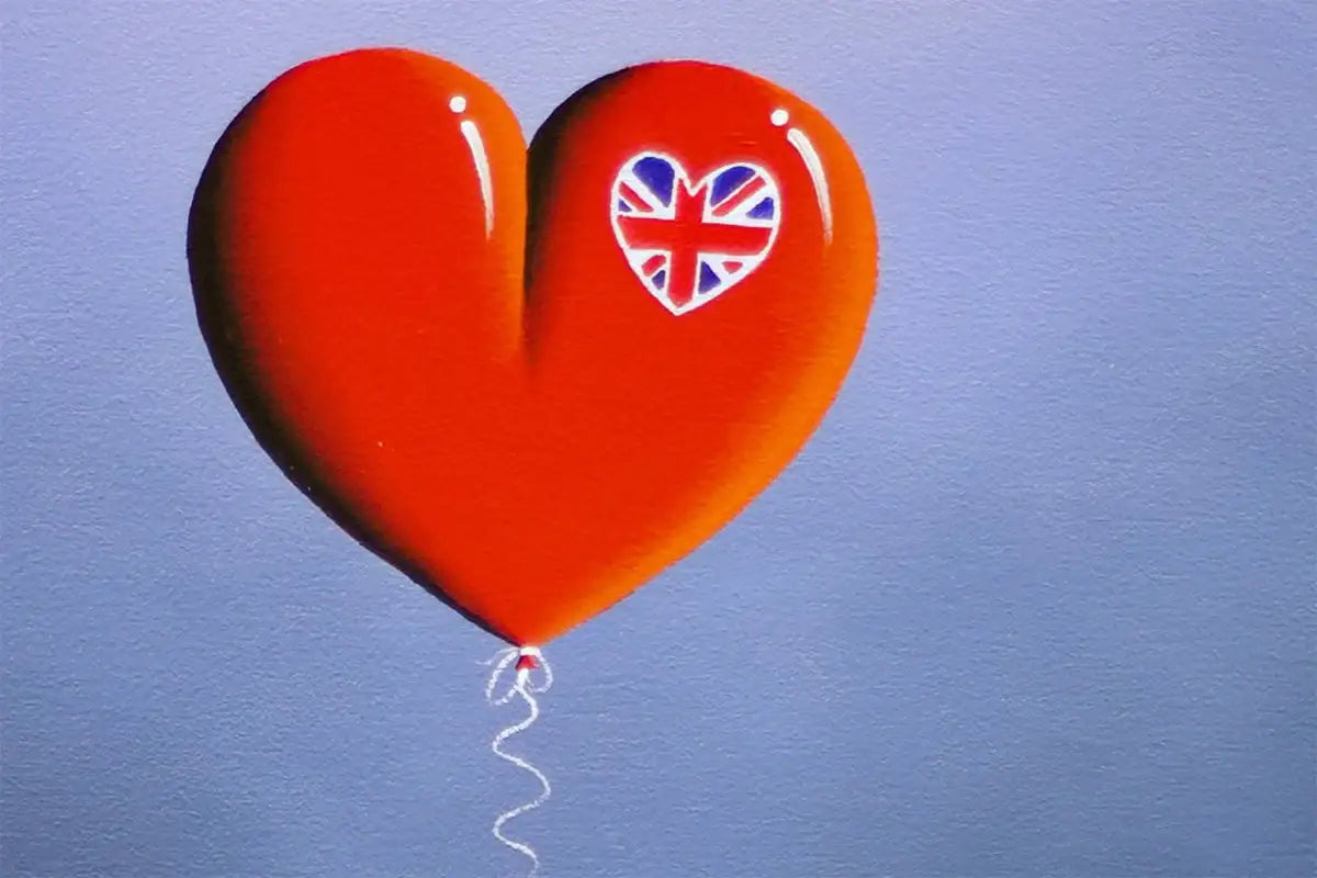 Licence To Love - Original - SOLD by artist David Renshaw - Wyecliffe Galleries