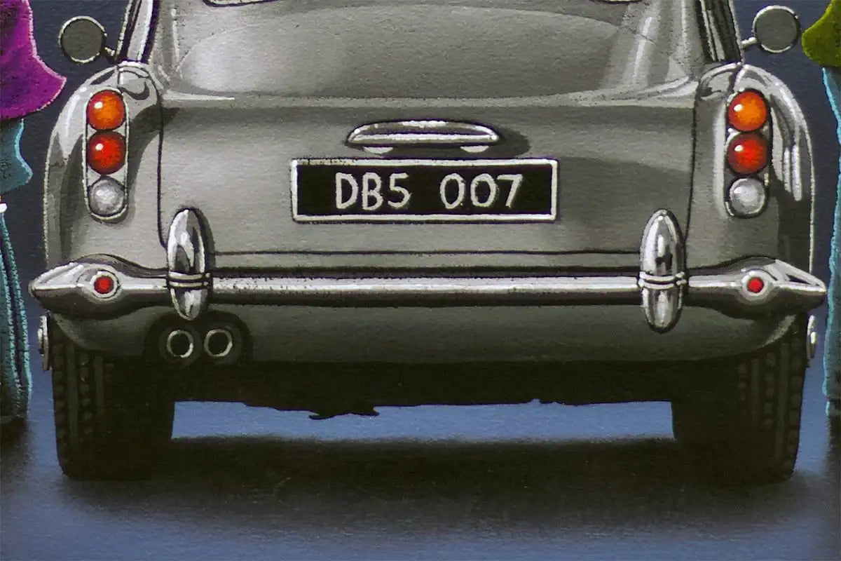 Licence To Love - Original - SOLD by artist David Renshaw - Wyecliffe Galleries