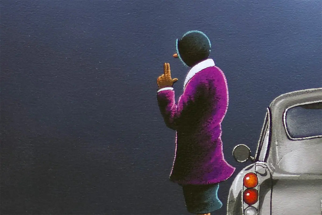 Licence To Love - Original - SOLD by artist David Renshaw - Wyecliffe Galleries