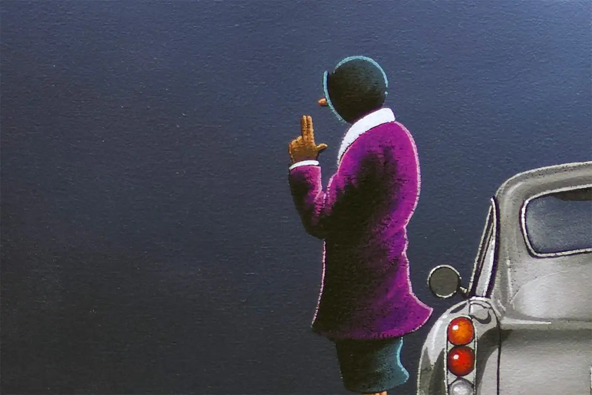 Licence To Love - Original - SOLD by artist David Renshaw - Wyecliffe Galleries