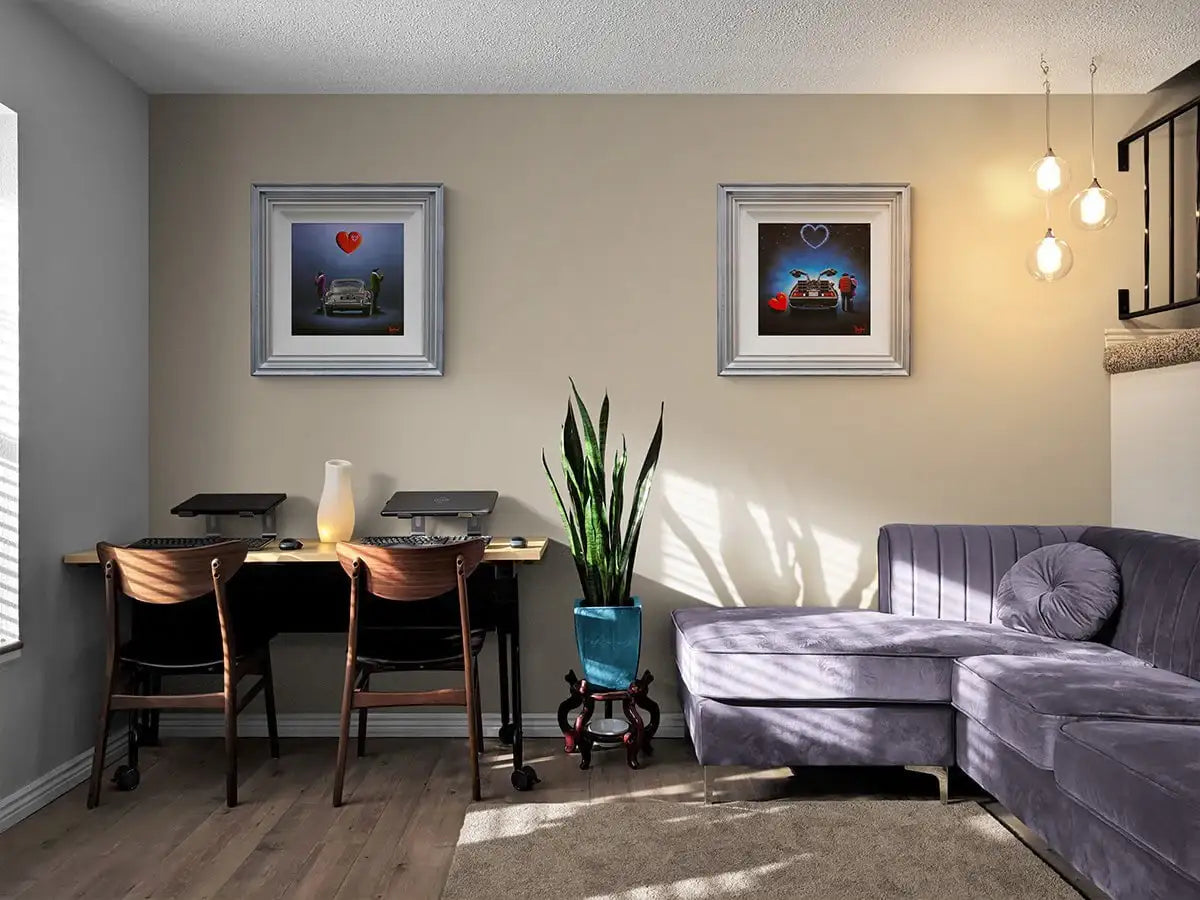 Licence To Love - Original - SOLD by artist David Renshaw - Wyecliffe Galleries