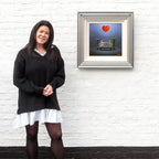 Licence To Love - Original - SOLD by artist David Renshaw - Wyecliffe Galleries