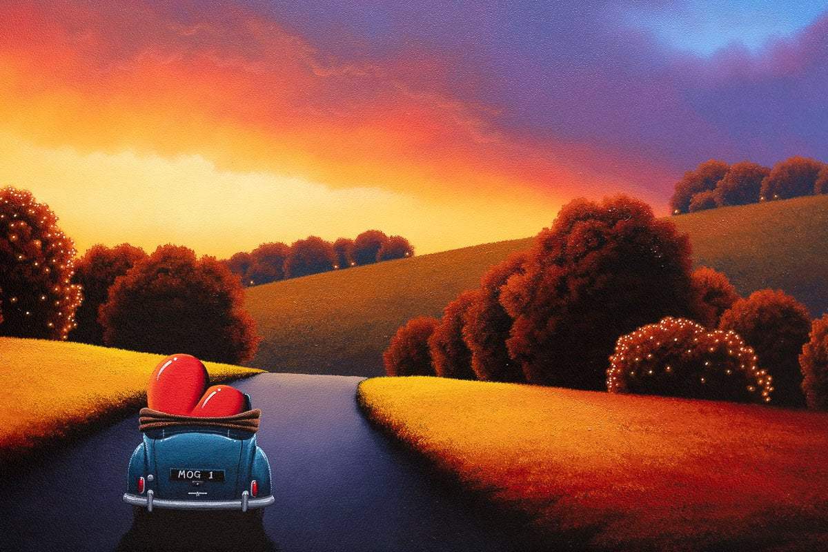 Life Is A Journey, Not A Destination - Original by artist David Renshaw - Wyecliffe Galleries