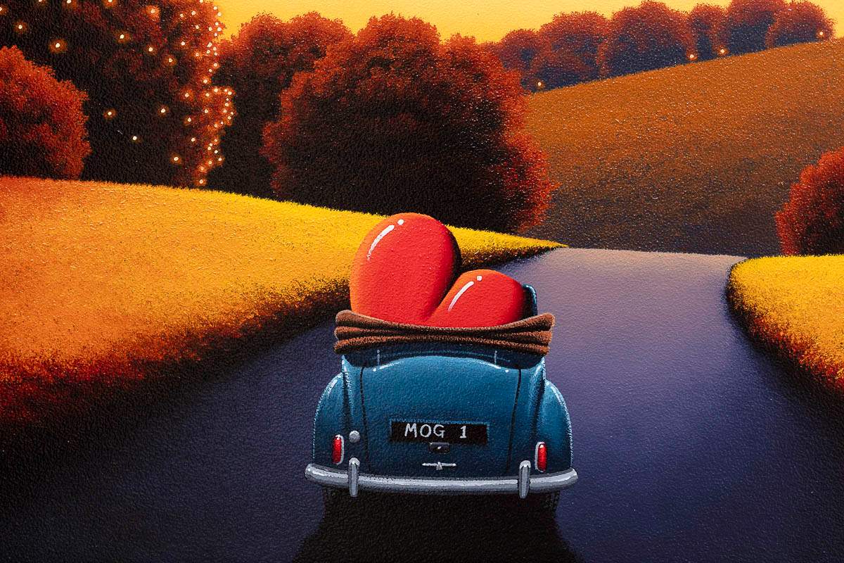 Life Is A Journey, Not A Destination - Original by artist David Renshaw - Wyecliffe Galleries