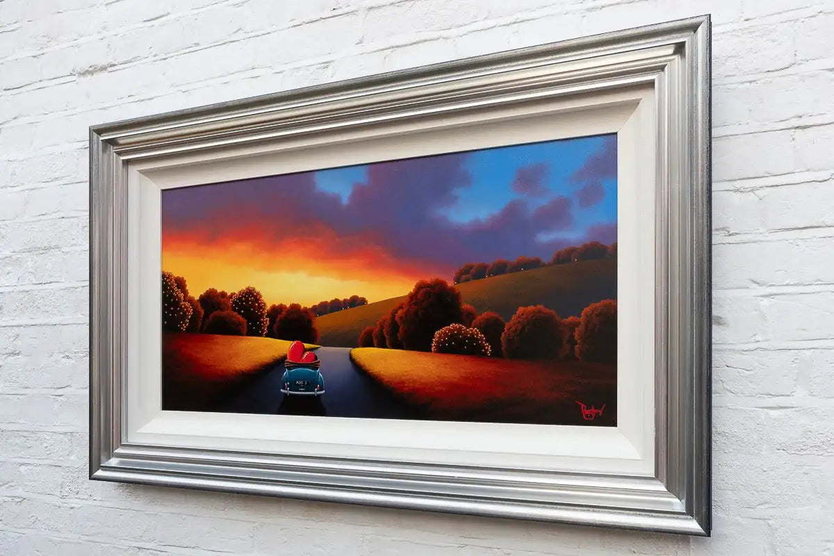 Life Is A Journey, Not A Destination - Original by artist David Renshaw - Wyecliffe Galleries