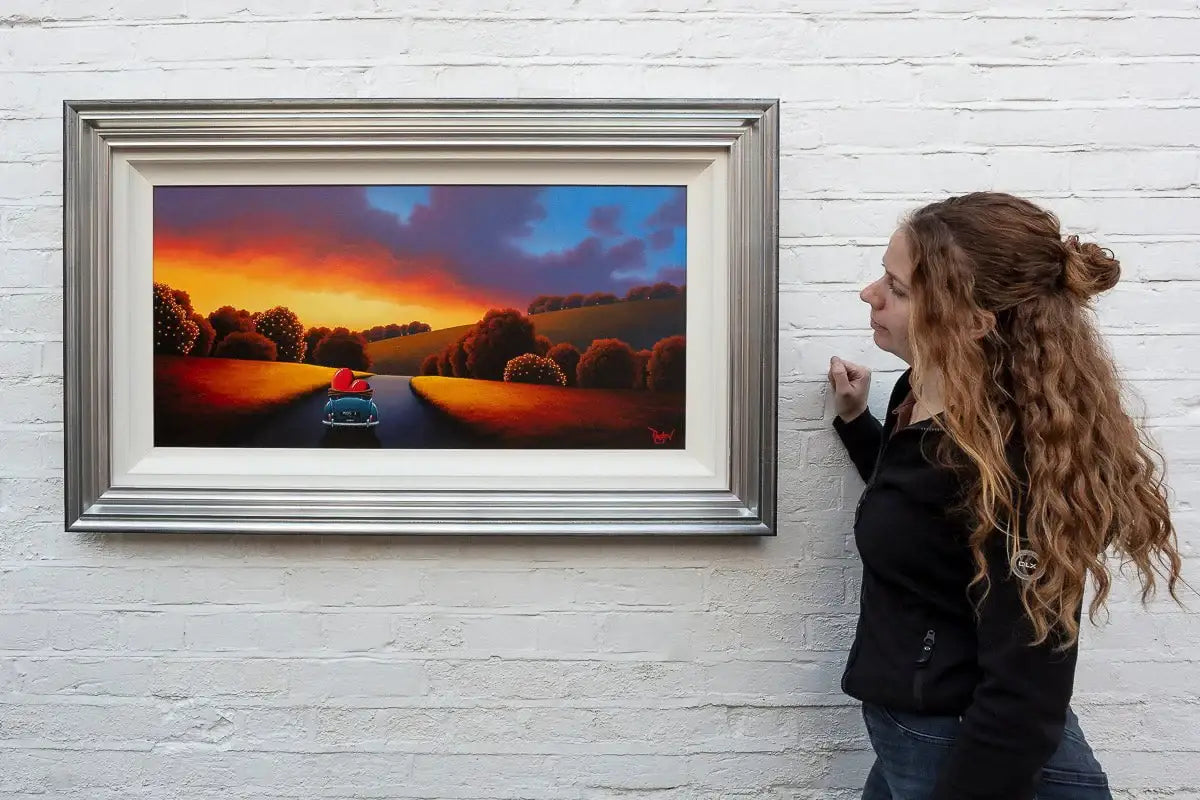 Life Is A Journey, Not A Destination - Original by artist David Renshaw - Wyecliffe Galleries