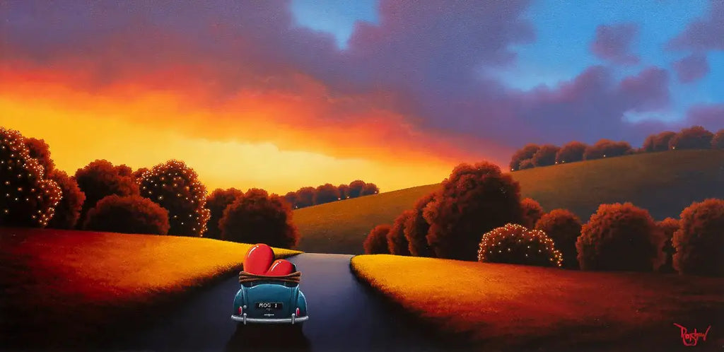 Life Is A Journey, Not A Destination - Original by artist David Renshaw - Wyecliffe Galleries