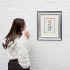 Life Is Better When You Dance - Original Sketch - SOLD by artist David Renshaw - Wyecliffe Galleries