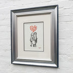 Life Is Better When You Dance - Original Sketch - SOLD by artist David Renshaw - Wyecliffe Galleries