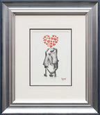 Life Is Better When You Dance - Original Sketch - SOLD by artist David Renshaw - Wyecliffe Galleries