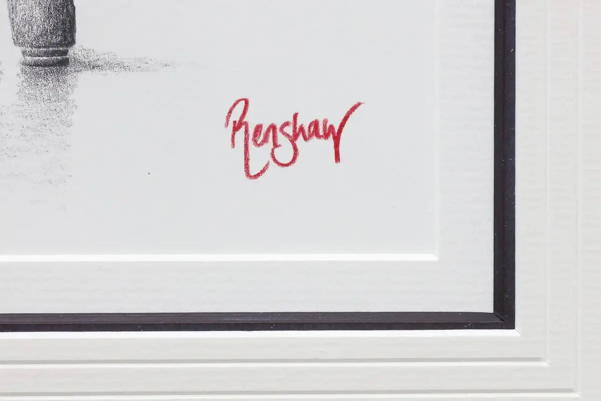 Life Is Better When You Dance - Original Sketch - SOLD by artist David Renshaw - Wyecliffe Galleries