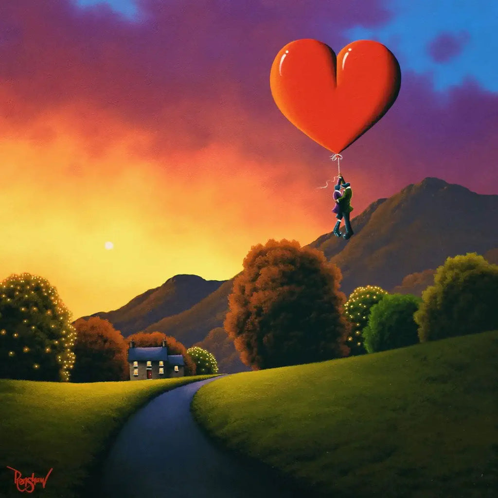 Lifting Us Up With Nature's Beauty - Original by artist David Renshaw - Wyecliffe Galleries