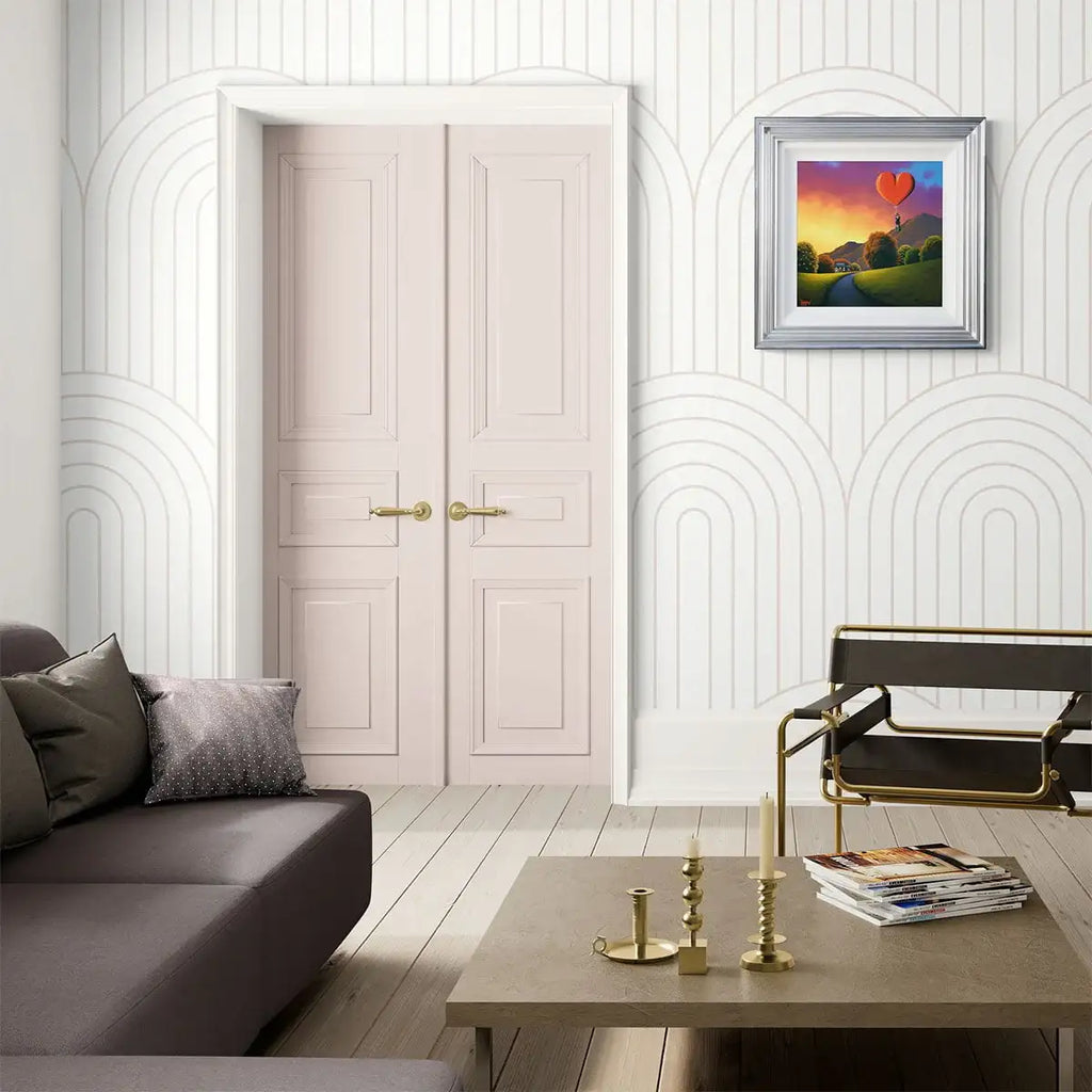 Lifting Us Up With Nature's Beauty - Original by artist David Renshaw - Wyecliffe Galleries