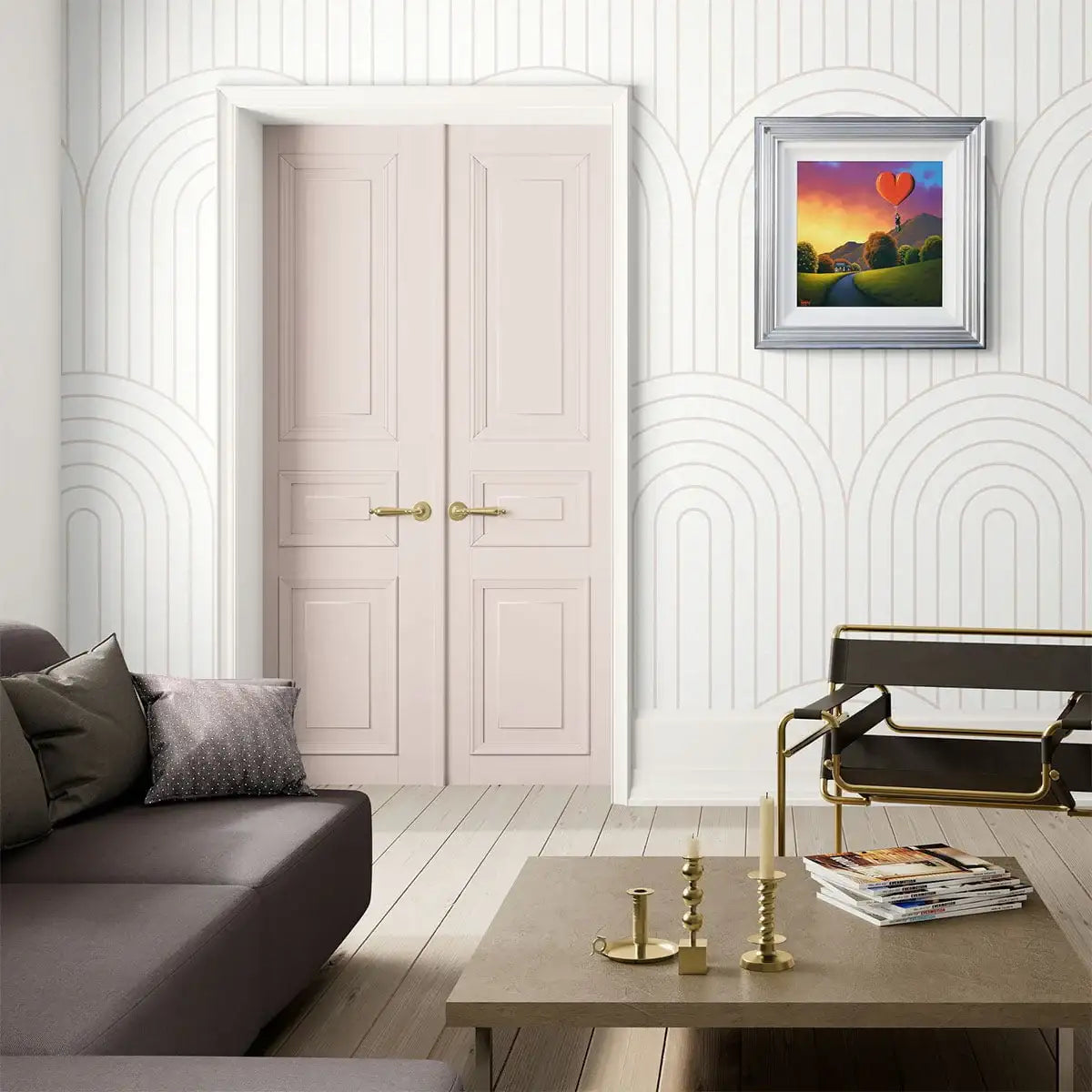 Lifting Us Up With Nature's Beauty - Original by artist David Renshaw - Wyecliffe Galleries