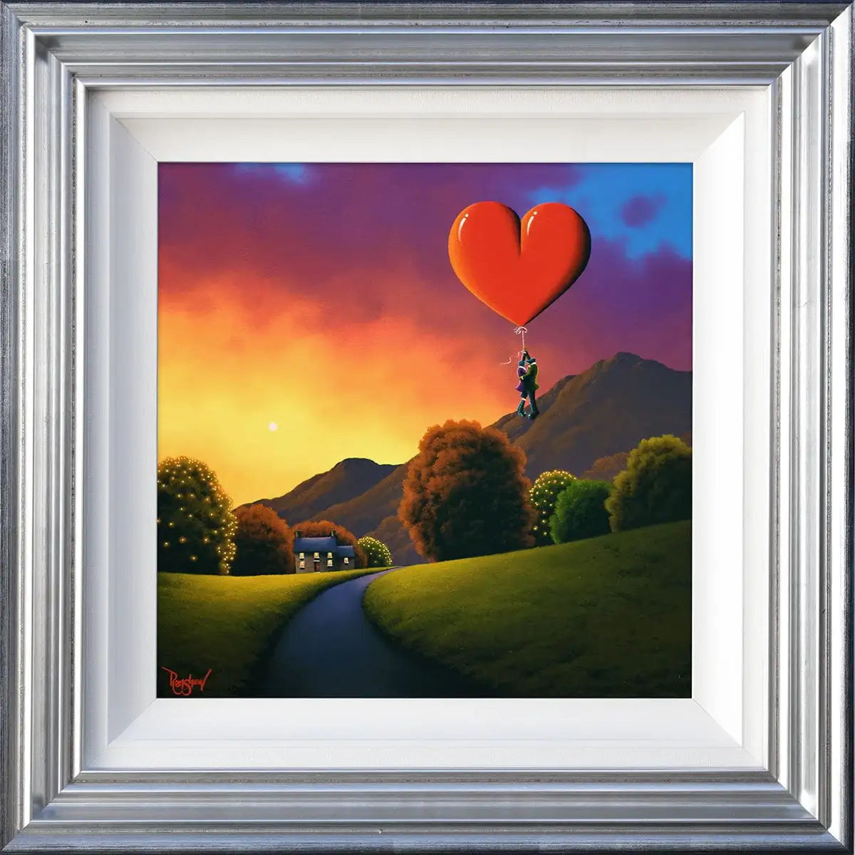 Lifting Us Up With Nature's Beauty - Original by artist David Renshaw - Wyecliffe Galleries