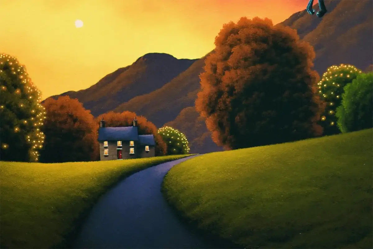 Lifting Us Up With Nature's Beauty - Original by artist David Renshaw - Wyecliffe Galleries