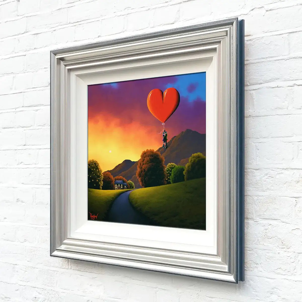 Lifting Us Up With Nature's Beauty - Original by artist David Renshaw - Wyecliffe Galleries