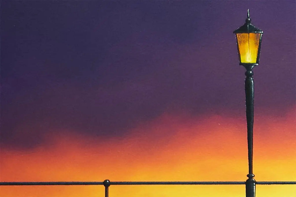 Light Up The Night With Sparks Of Joy - Original - SOLD by artist David Renshaw - Wyecliffe Galleries