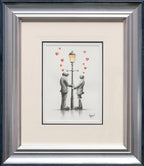 Lit Up With Our Love - Original Sketch - SOLD by artist David Renshaw - Wyecliffe Galleries