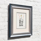 Lit Up With Our Love - Original Sketch - SOLD by artist David Renshaw - Wyecliffe Galleries