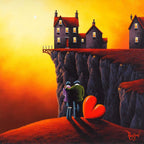 Living Life On The Edge - Original - SOLD by artist David Renshaw - Wyecliffe Galleries