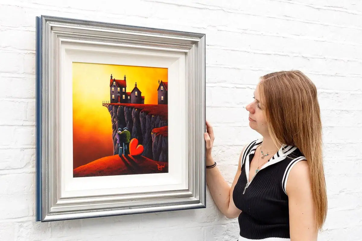 Living Life On The Edge - Original - SOLD by artist David Renshaw - Wyecliffe Galleries
