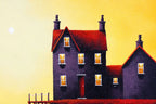 Living Life On The Edge - Original - SOLD by artist David Renshaw - Wyecliffe Galleries