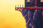 Living Life On The Edge - Original - SOLD by artist David Renshaw - Wyecliffe Galleries