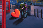 London Lights, Love Ignites - Edition by artist David Renshaw - Wyecliffe Galleries