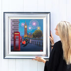 London Lights, Love Ignites - Edition by artist David Renshaw - Wyecliffe Galleries