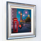 London Lights, Love Ignites - Edition by artist David Renshaw - Wyecliffe Galleries