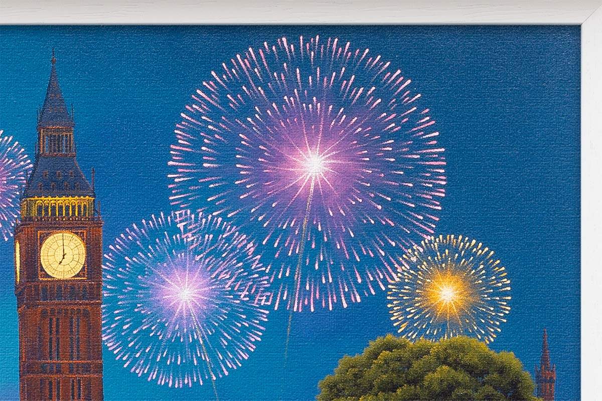 London Lights, Love Ignites & New York City Lights - Matching Edition SET by artist David Renshaw - Wyecliffe Galleries