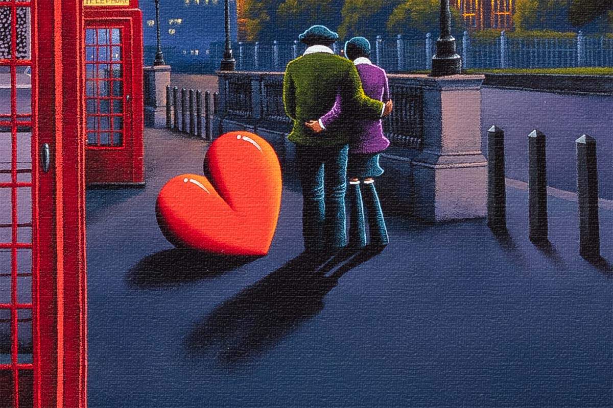 London Lights, Love Ignites & New York City Lights - Matching Edition SET by artist David Renshaw - Wyecliffe Galleries