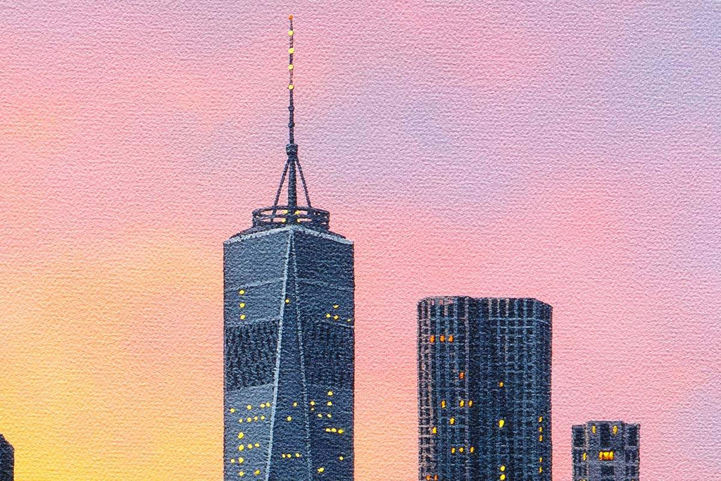 London Lights, Love Ignites & New York City Lights - Matching Edition SET by artist David Renshaw - Wyecliffe Galleries