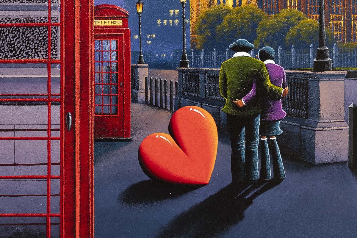 London Lights, Love Ignites - Original David Renshaw Original