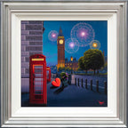 London Lights, Love Ignites - Original by artist David Renshaw - Wyecliffe Galleries