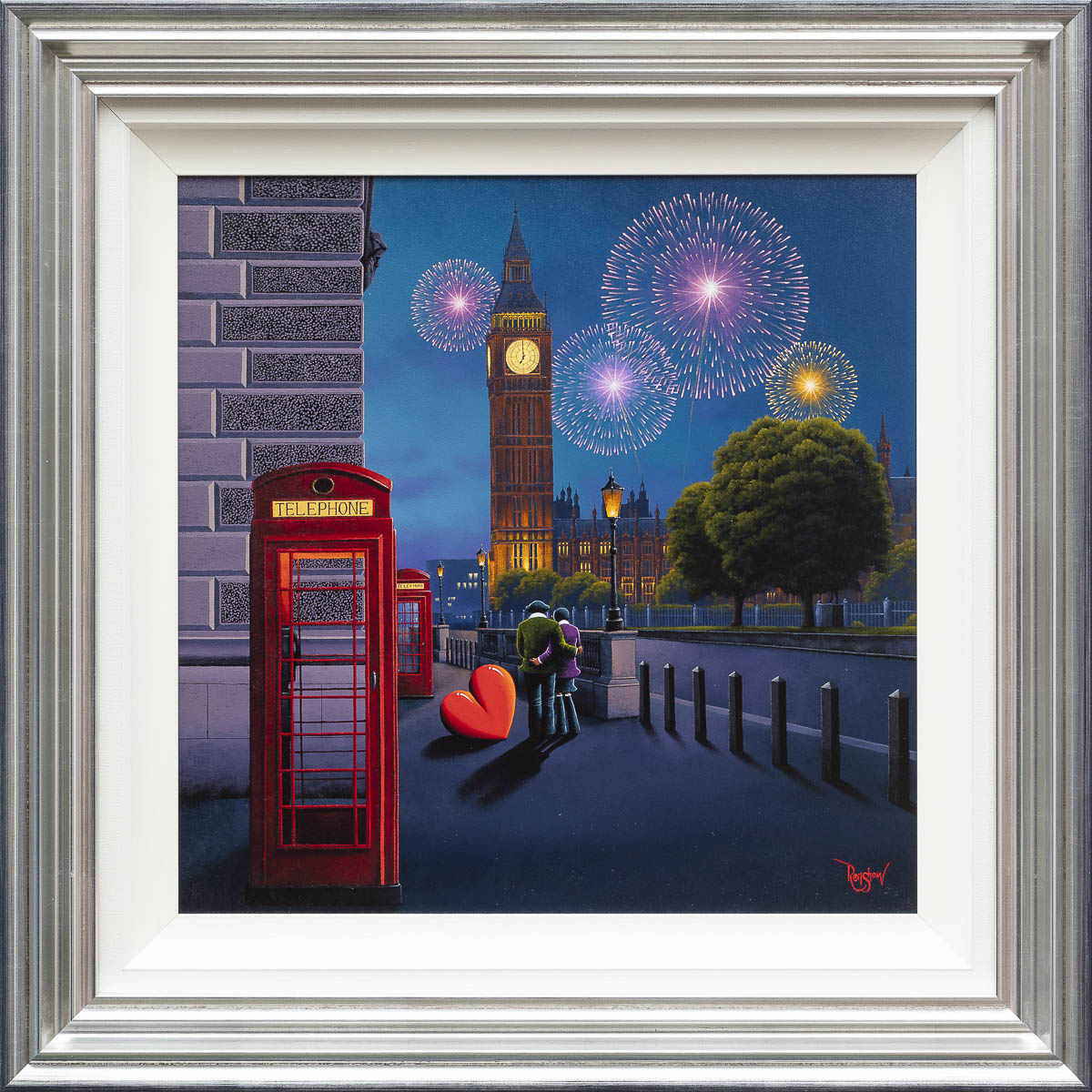 London Lights, Love Ignites - Original David Renshaw Original