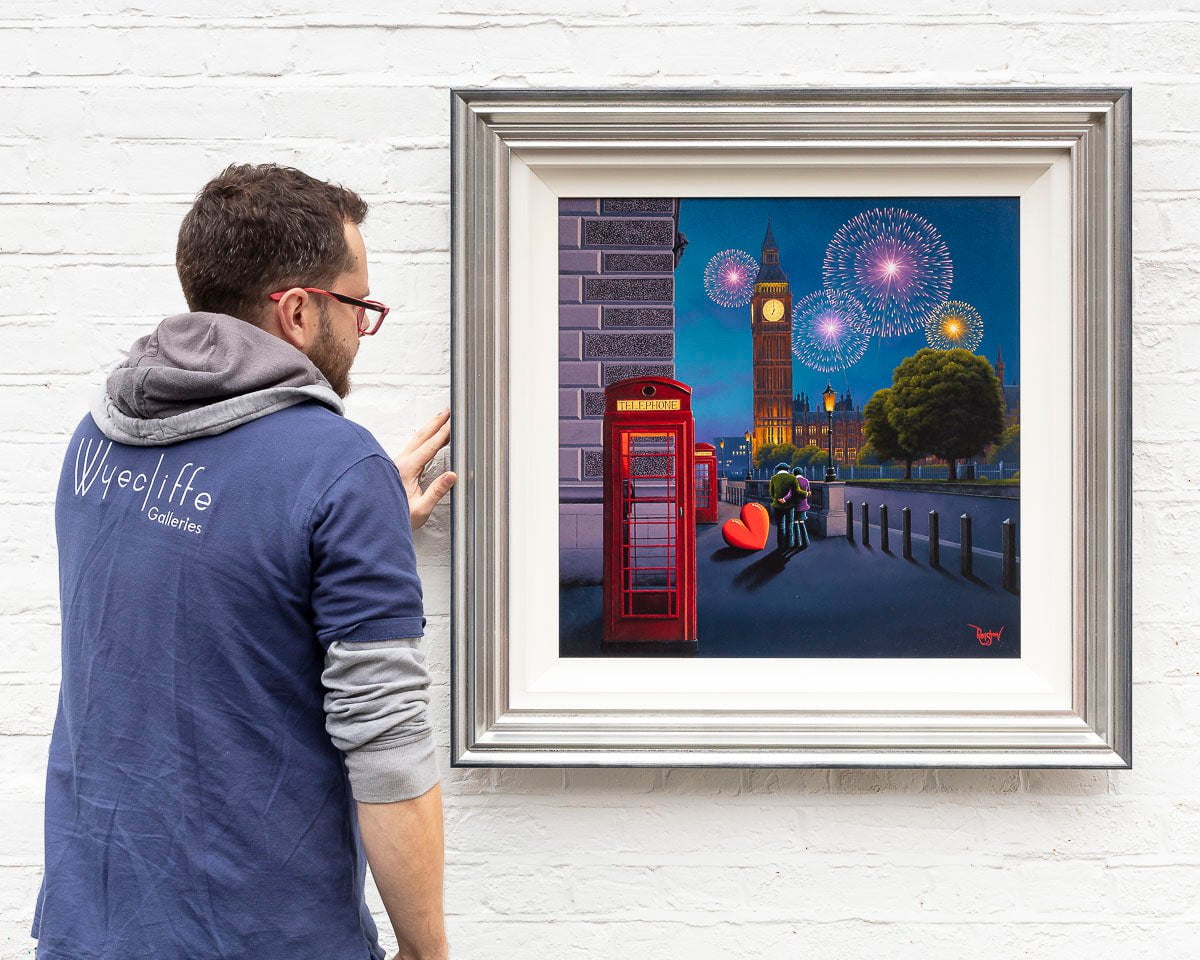 London Lights, Love Ignites - Original David Renshaw Original