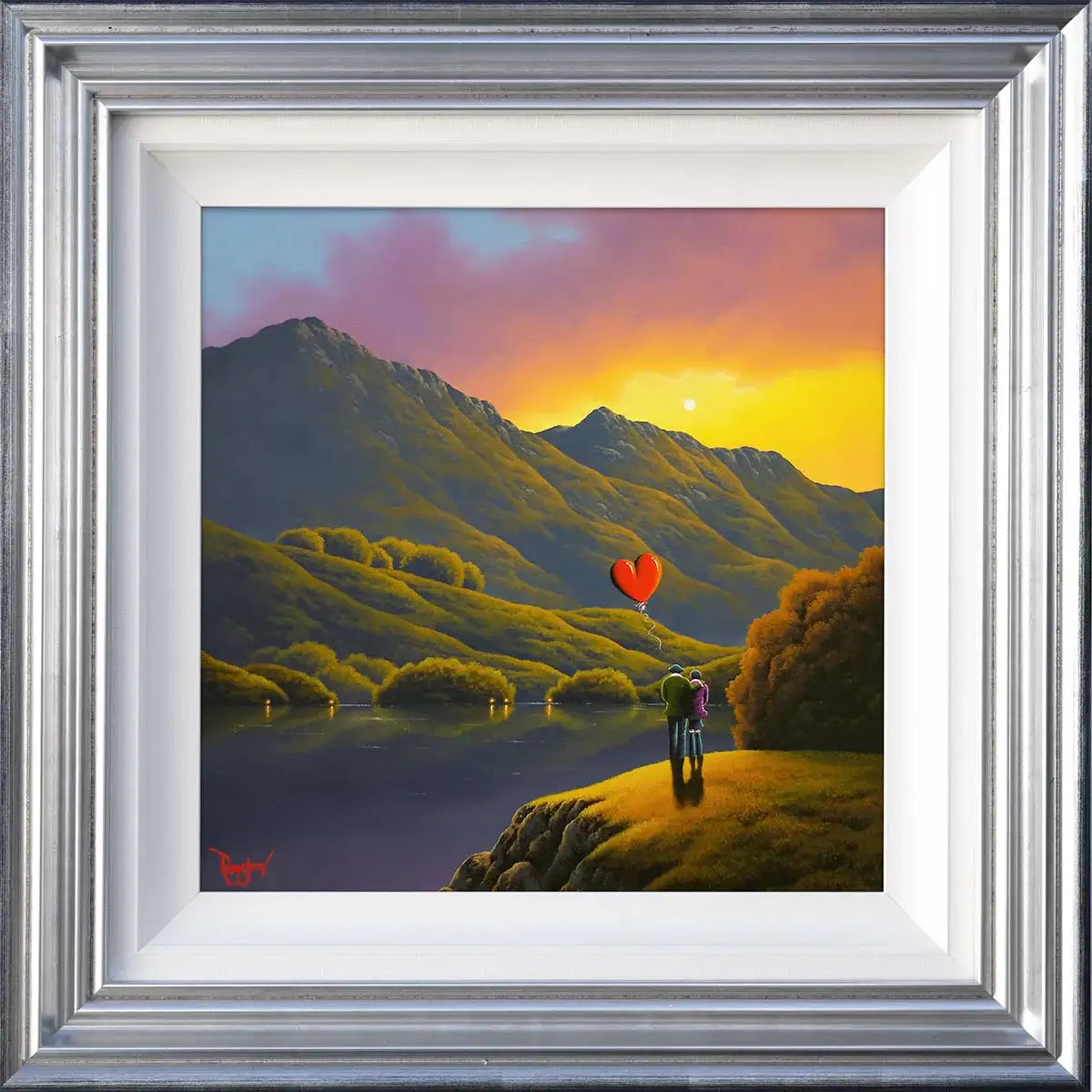 Lost In Nature's Beauty - Original by artist David Renshaw - Wyecliffe Galleries