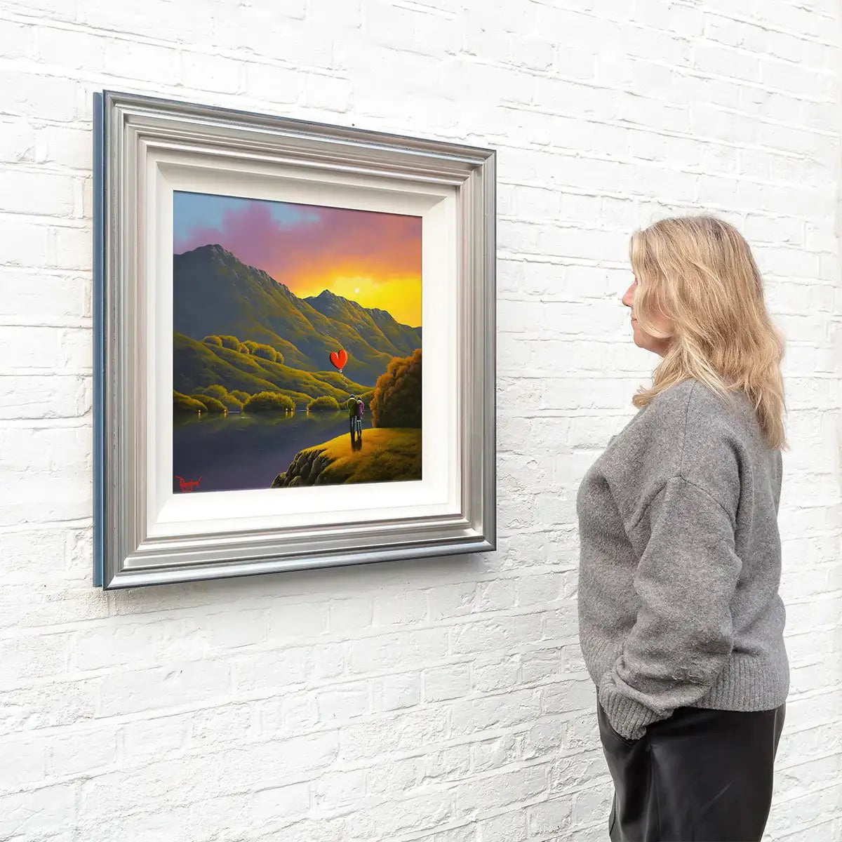 Lost In Nature's Beauty - Original by artist David Renshaw - Wyecliffe Galleries