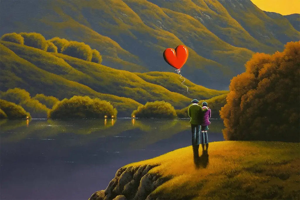 Lost In Nature's Beauty - Original by artist David Renshaw - Wyecliffe Galleries