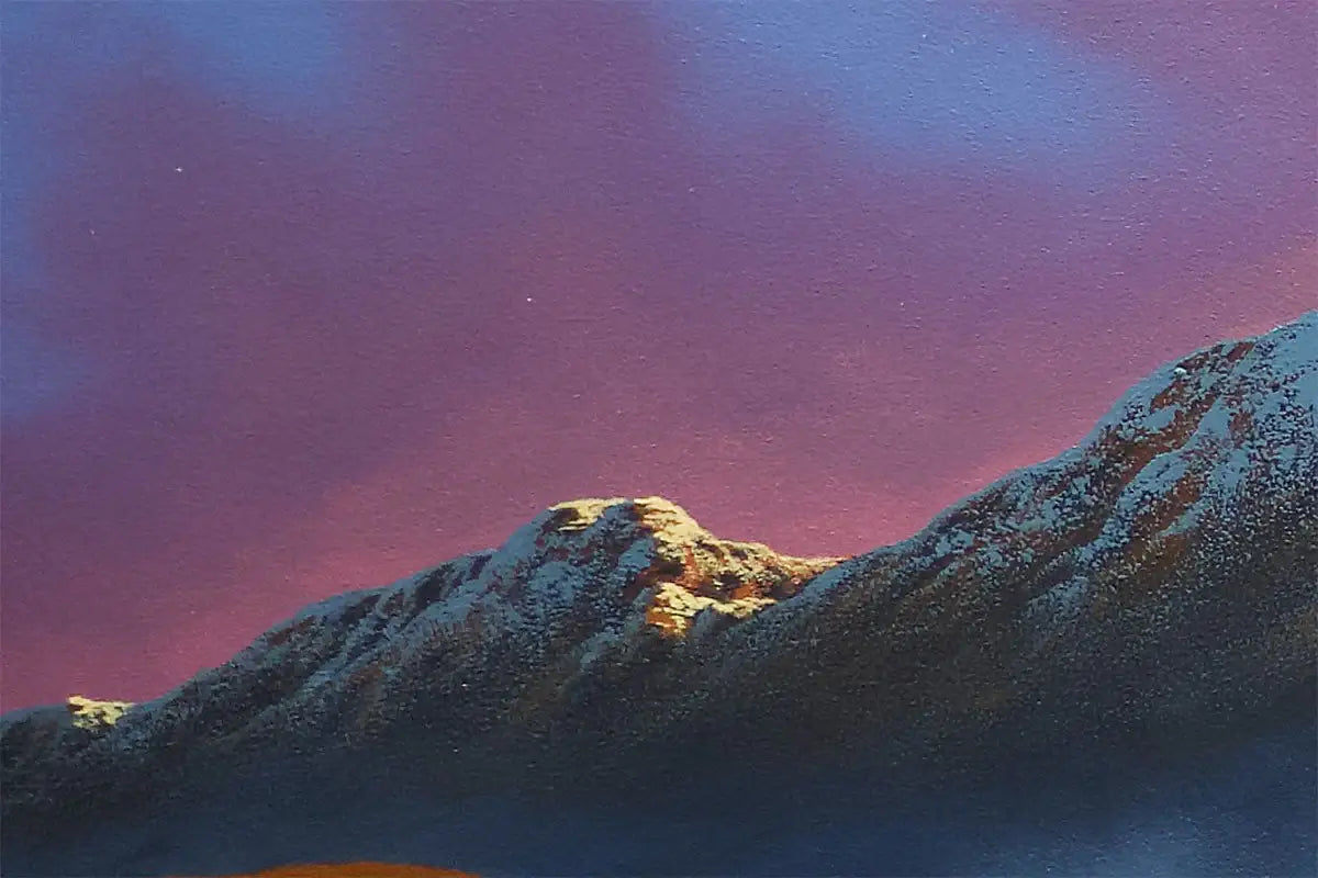 Lost In The Beauty Of Our Love - Original - SOLD by artist David Renshaw - Wyecliffe Galleries
