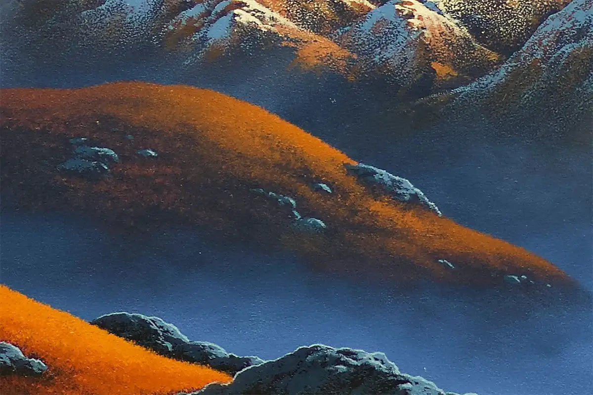 Lost In The Beauty Of Our Love - Original - SOLD by artist David Renshaw - Wyecliffe Galleries
