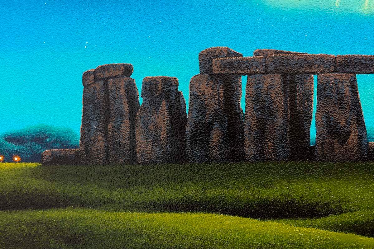 Lost in Time, Found in Wonder - Original - SOLD by artist David Renshaw - Wyecliffe Galleries