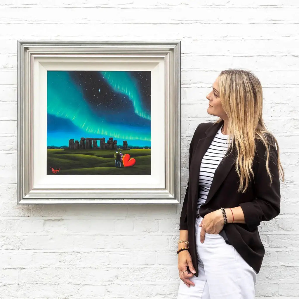Lost in Time, Found in Wonder - Original - SOLD by artist David Renshaw - Wyecliffe Galleries
