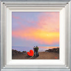 Love And Sunsets - Original - SOLD by artist David Renshaw - Wyecliffe Galleries